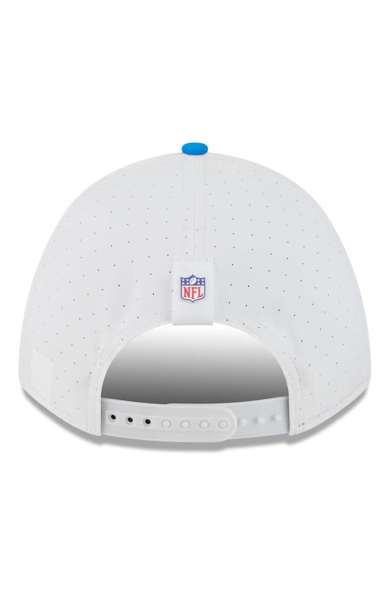 New Era Men's New Era White/Blue Detroit Lions 2025 NFL Training Camp A-Frame 9FORTY Adjustable Hat, Alternate, color, White