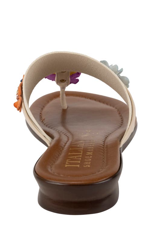 Italian Shoemakers Ayelen Flower Sandal