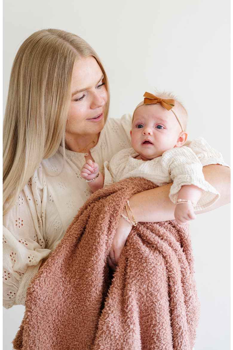 Bamboni Receiving Blanket, Alternate, color, FRENCH ROSE