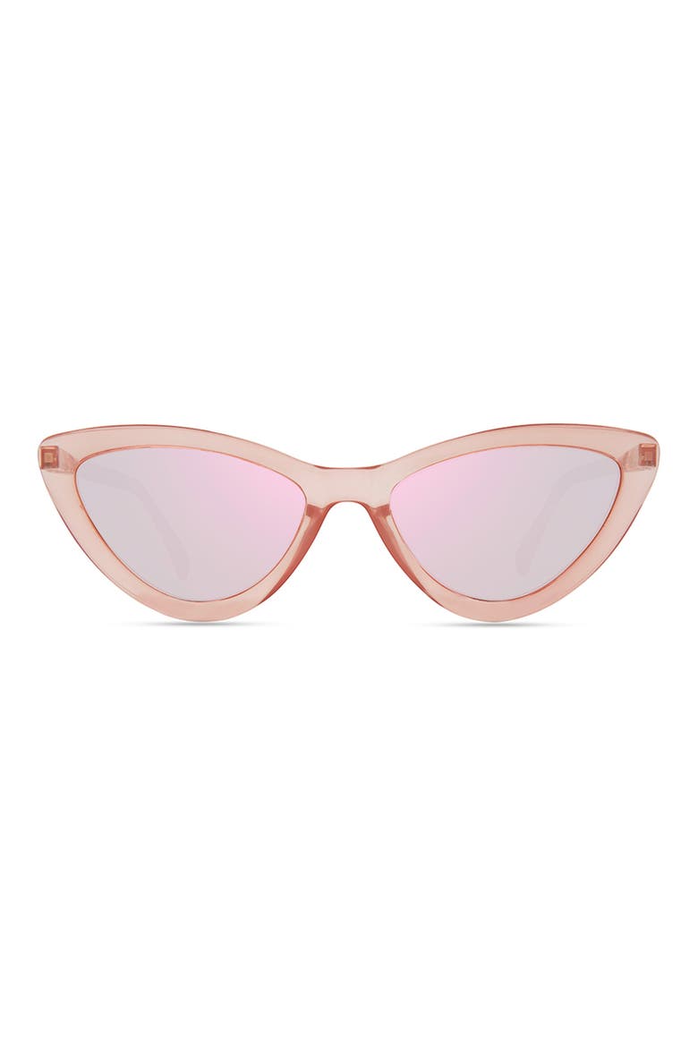 Mina Cat Eye Sunglasses, Main, color, PINK