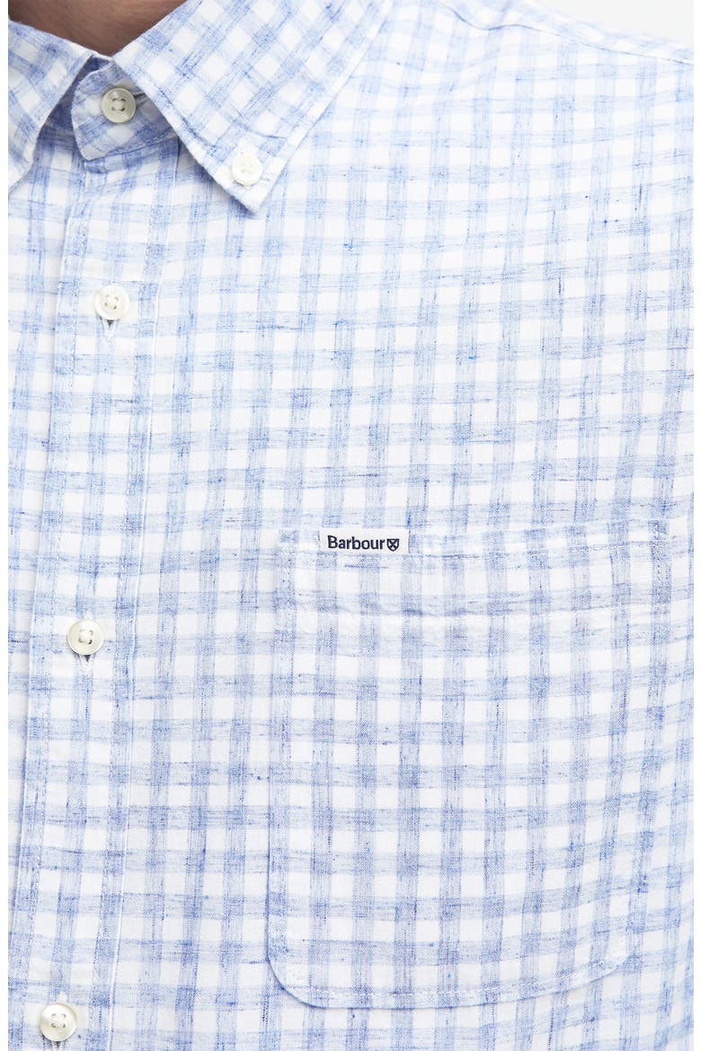 Kanehill Tailored Fit Button-Down Shirt, Alternate, color, SKY