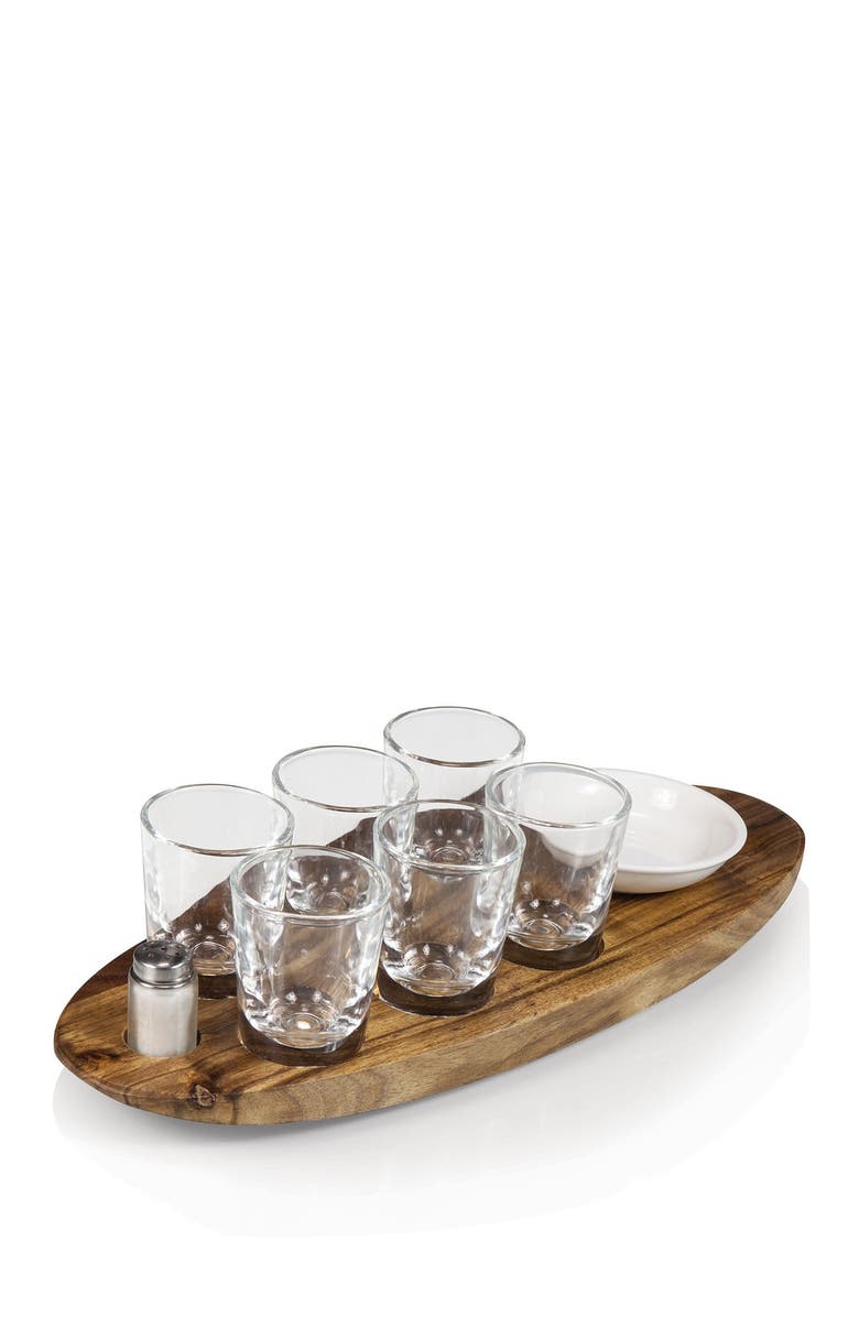 Legacy a Picnic Time Brand LEGACY Cantinero Shot Glass Serving Set, Alternate, color,