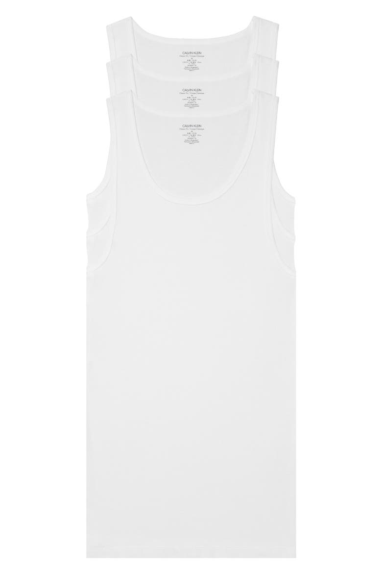 3-Pack Cotton Tank, Main, color, WHITE