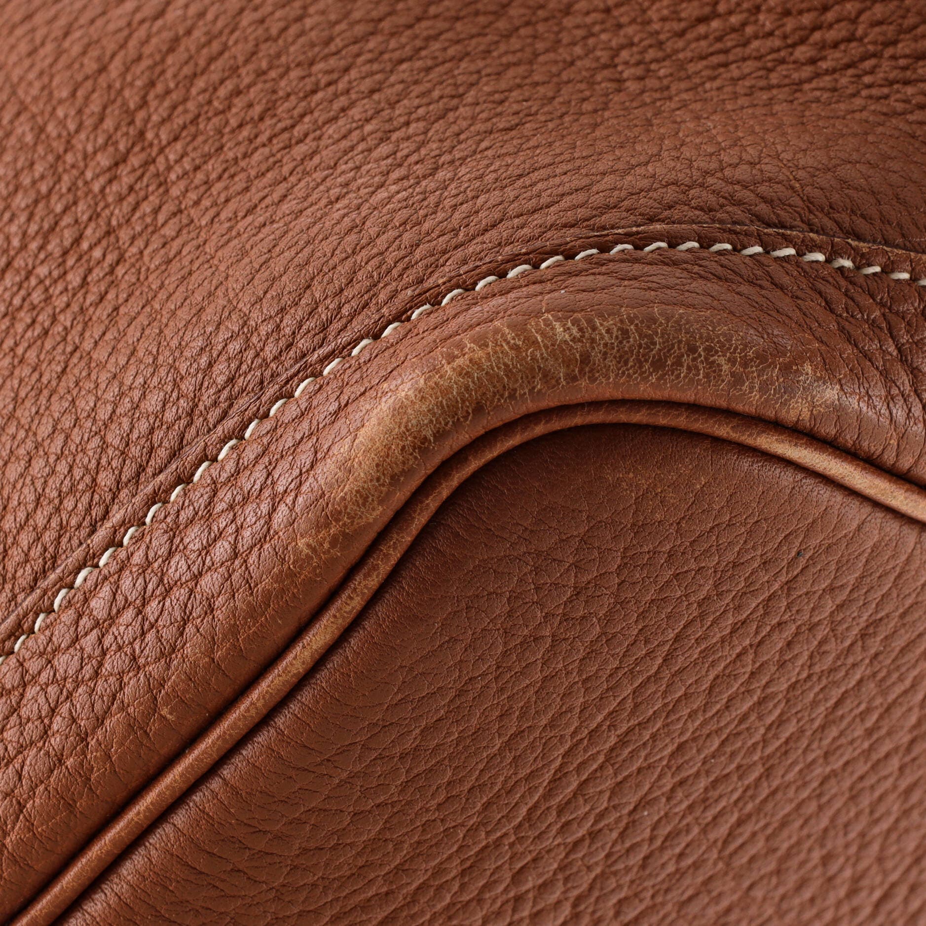 Pre-Owned Hermes Garden Party Tote Leather 36, Alternate, color, Gold