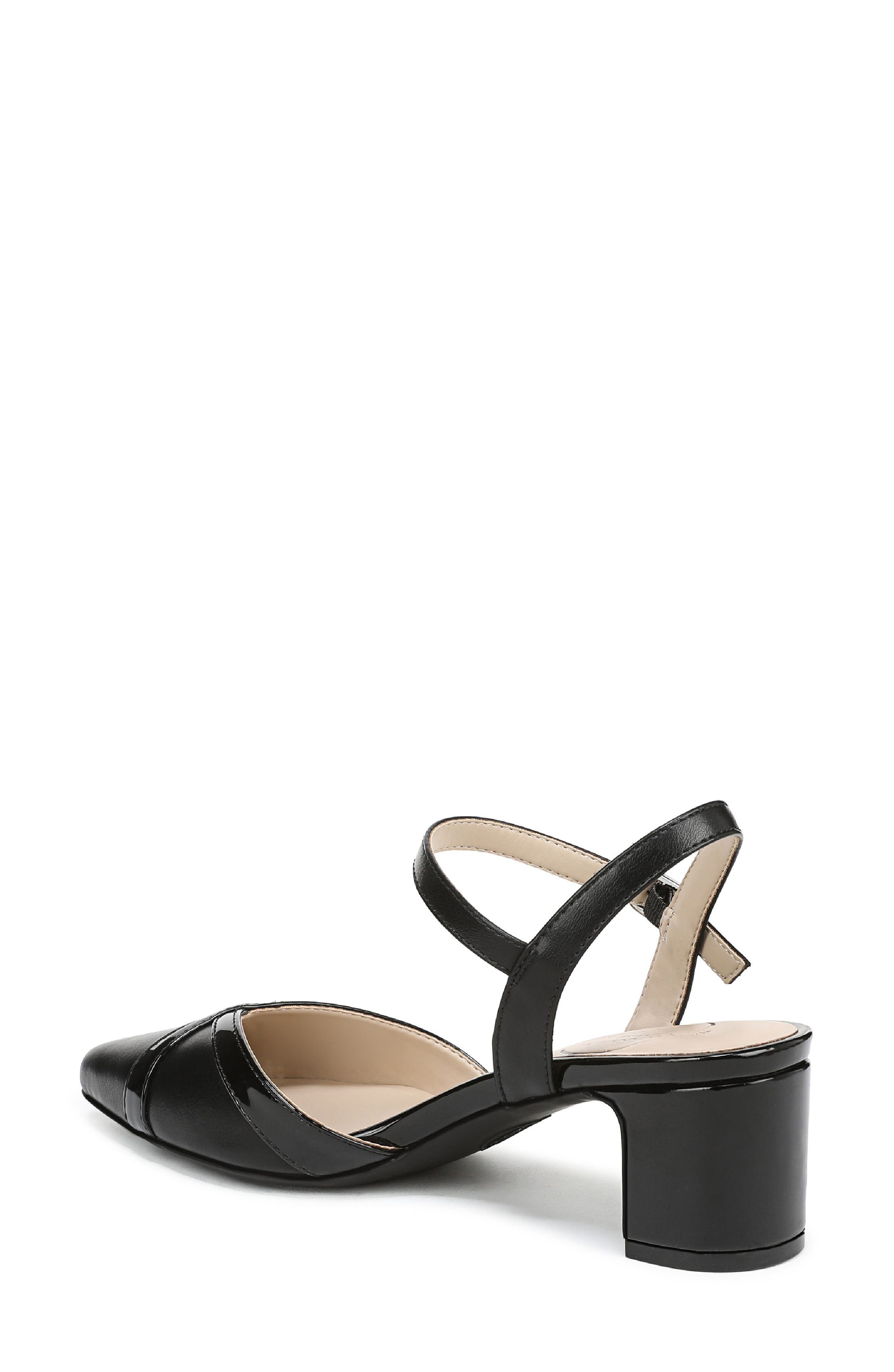 LifeStride Miranda Ankle Strap Sandal, Alternate, color, Black
