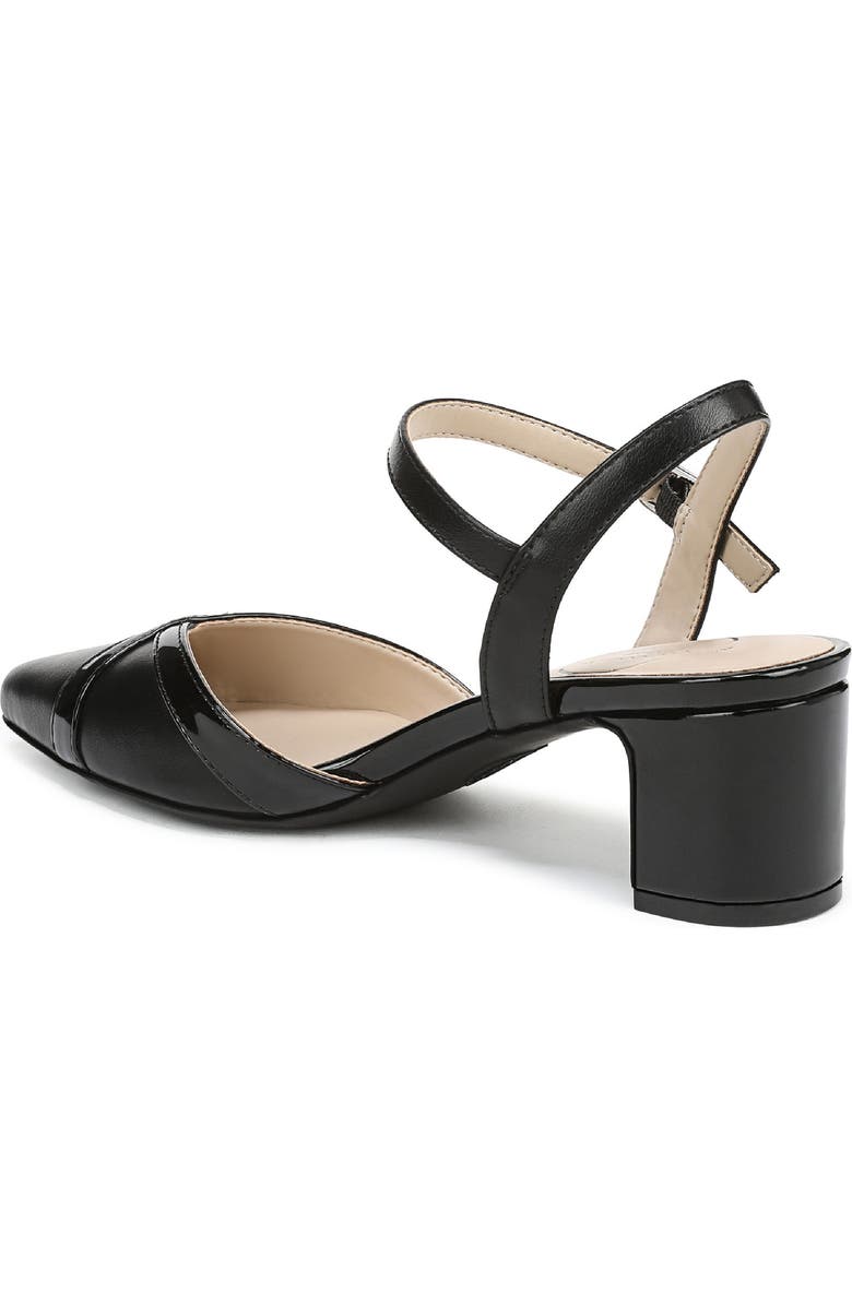 LifeStride Miranda Ankle Strap Sandal, Alternate, color, Black