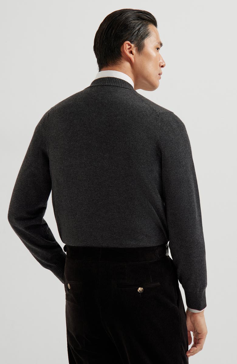 Brunello Cucinelli Cashmere cardigan, Alternate, color, Anthracite