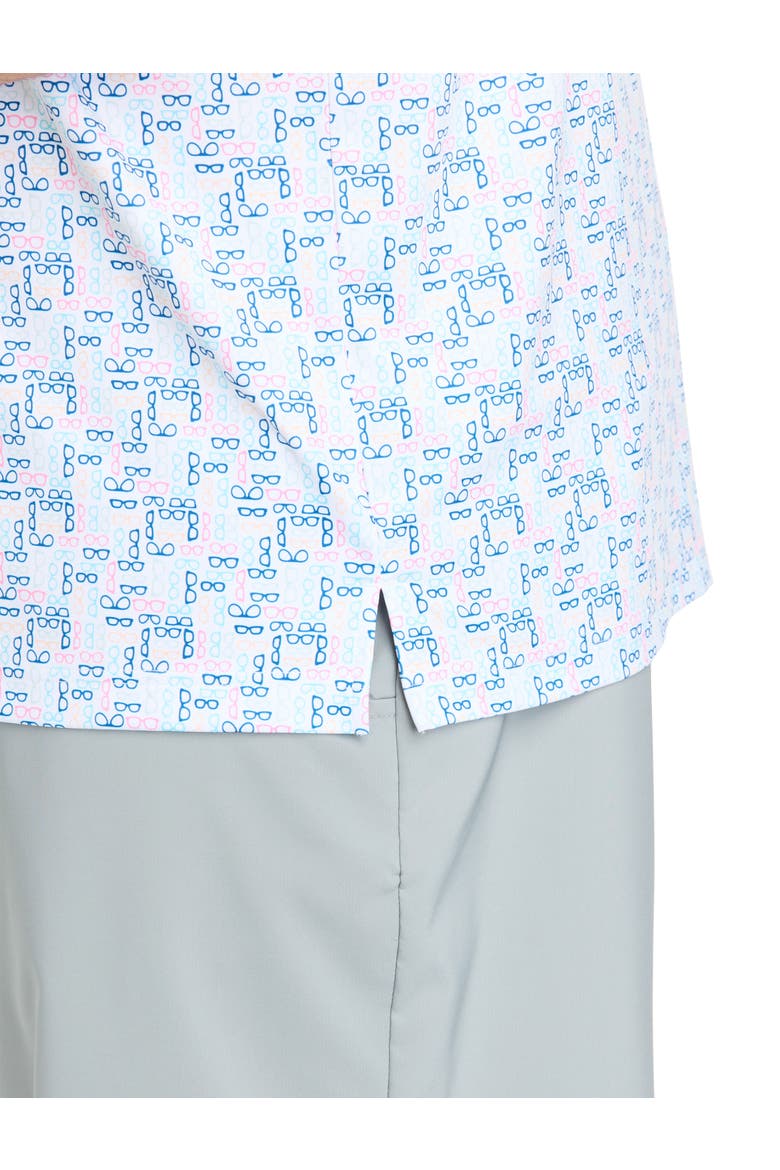 Big & Tall Shades Performance Polo Shirt, Alternate, color, MULTI