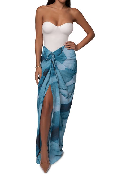 Jluxlabel Noelia Printed Maxi Skirt