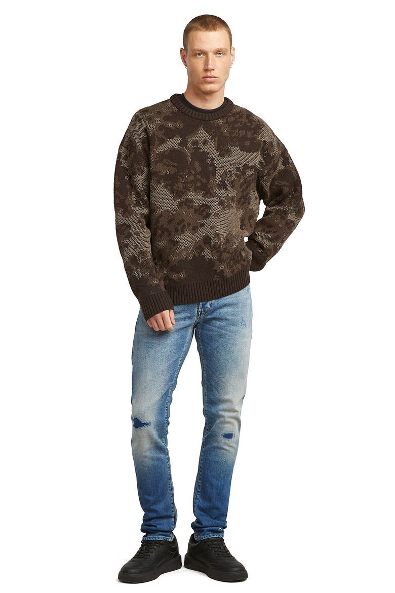 3301 Slim Fit Jeans, Alternate, color, FADED NEW MOON RESTORED