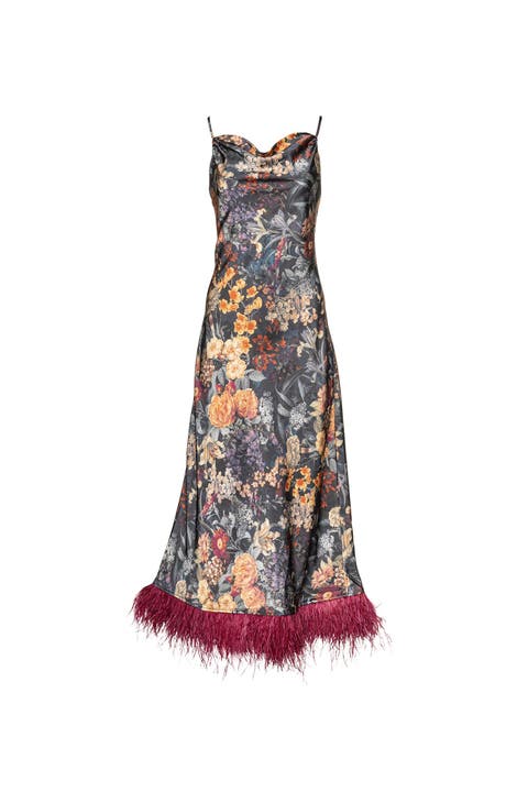 Mila Botanica Silky Feather Dress