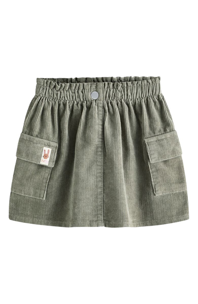 NEXT Kids' Corduroy Cargo Skirt, Main, color, 