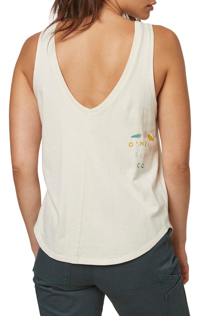 O'Neill For Shore Print Tank, Alternate, color, 