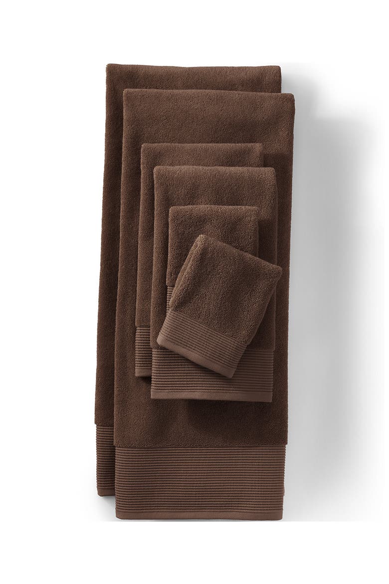 Premium Supima Cotton Towel, Main, color, Dark Walnut Brown