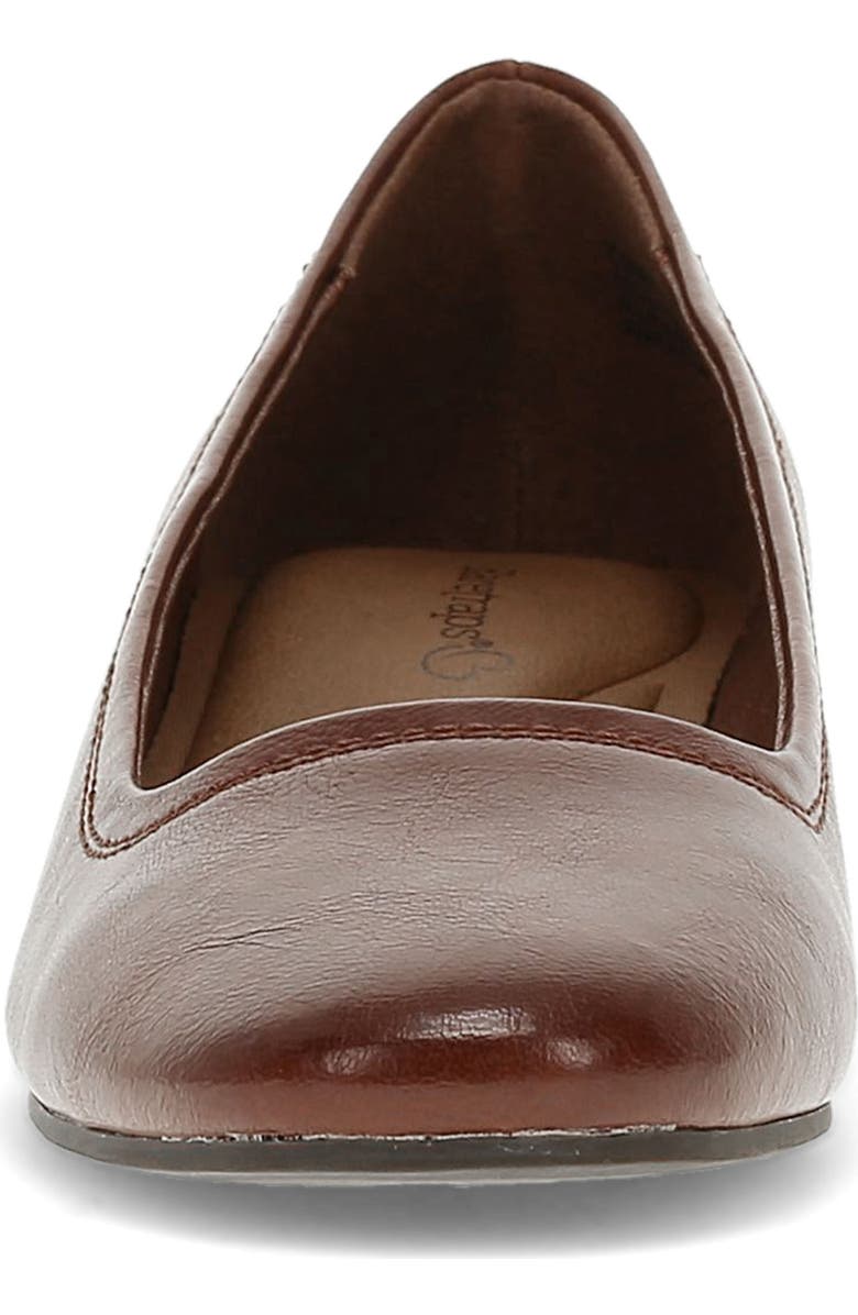 BARETRAPS Covette Casual Flat, Alternate, color, Mahogany