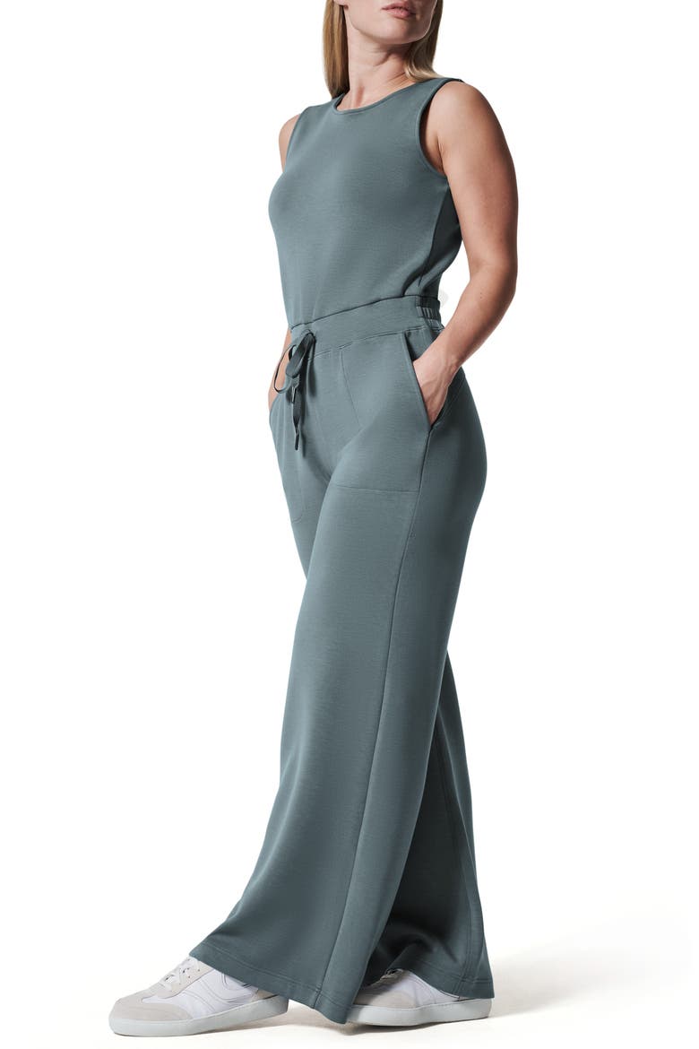AirEssentials Sleeveless Jumpsuit, Alternate, color, HAZY BLUE GREY