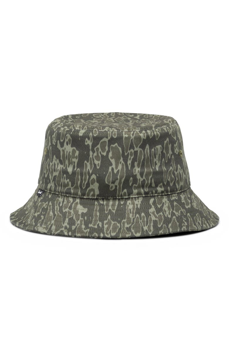 Herschel Supply Co. Norman Cotton Camo Twill Bucket Hat, Alternate, color, 