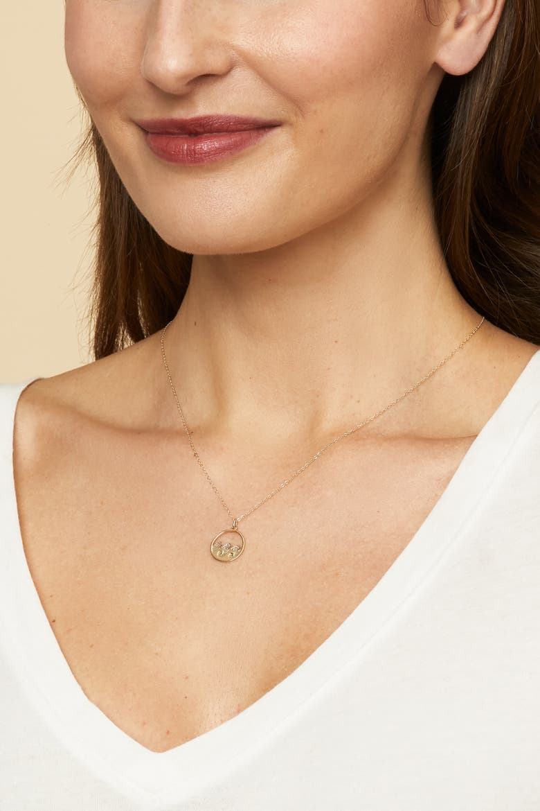 14K Yellow Gold Making Waves Pendant Charm, Alternate, color, Yellow Gold