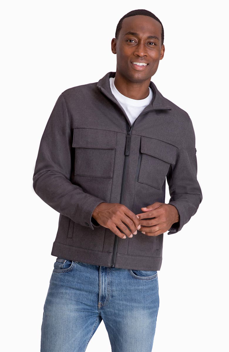 Michael Kors Hipster Water Resistant Softshell Jacket, Alternate, color, 