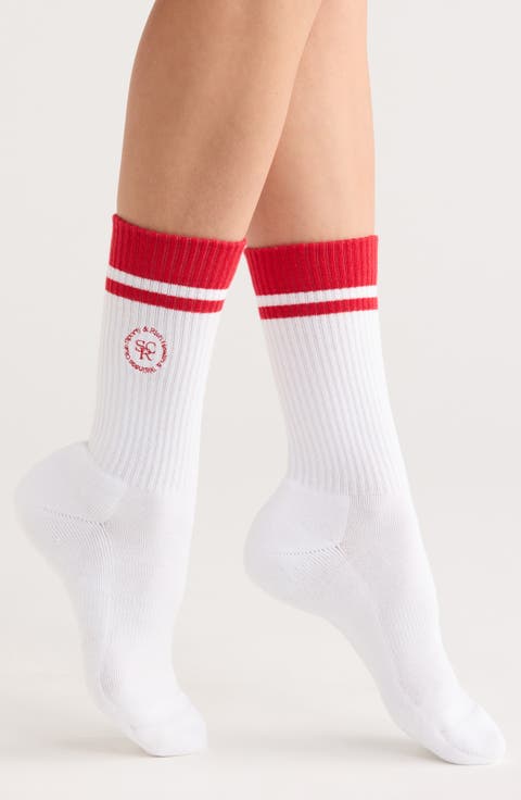 Stripe Rib Socks