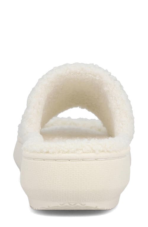 Mia Huggie Platform Sandal In Triple Yellow Smiles