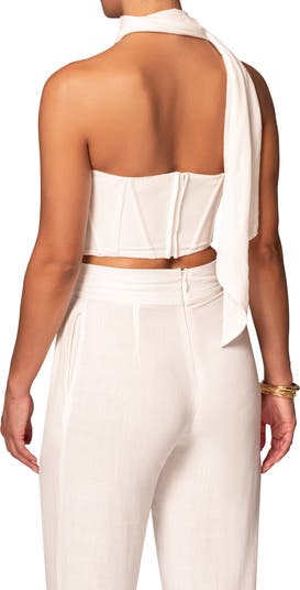 Coastal Bliss Scarf Strapless Corset