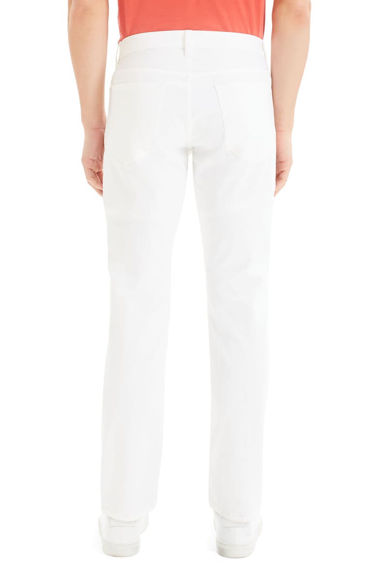 Haydin New Writer Slim Fit Pants, Alternate, color, WHITE