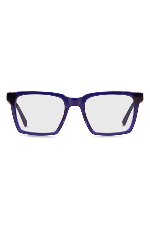 Eyebobs Rabble Rouser 55mm Blue Light Blocking Rectangular Reading Glasses