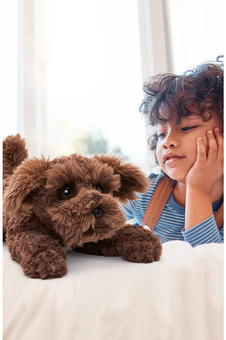 Sweet Schnoodle Plush Stuffed Animal, Alternate, color, DARK BROWN