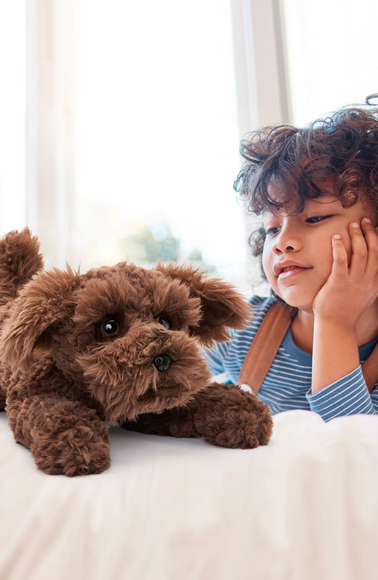 FAO Schwarz Sweet Schnoodle Plush Stuffed Animal, Alternate, color, Dark Brown