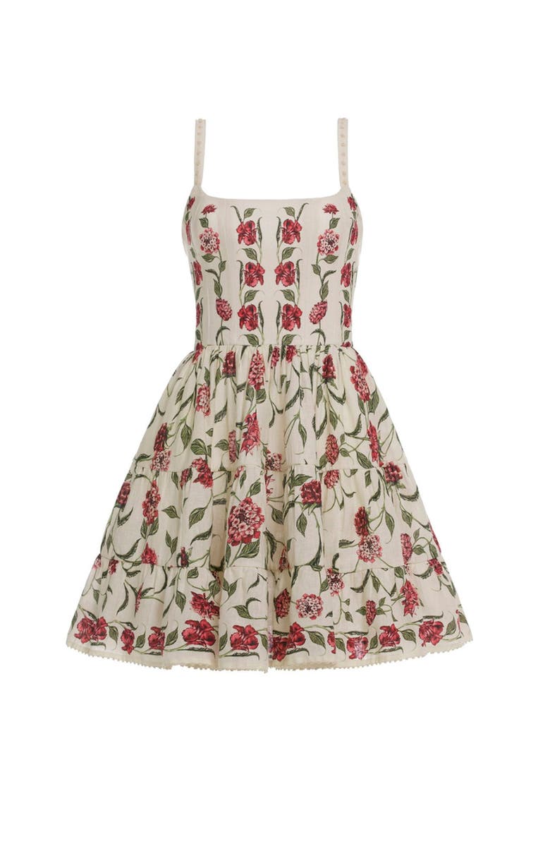 Agua by Agua Bendita Granadilla Quebrada Mini Dress, Alternate, color, Multi