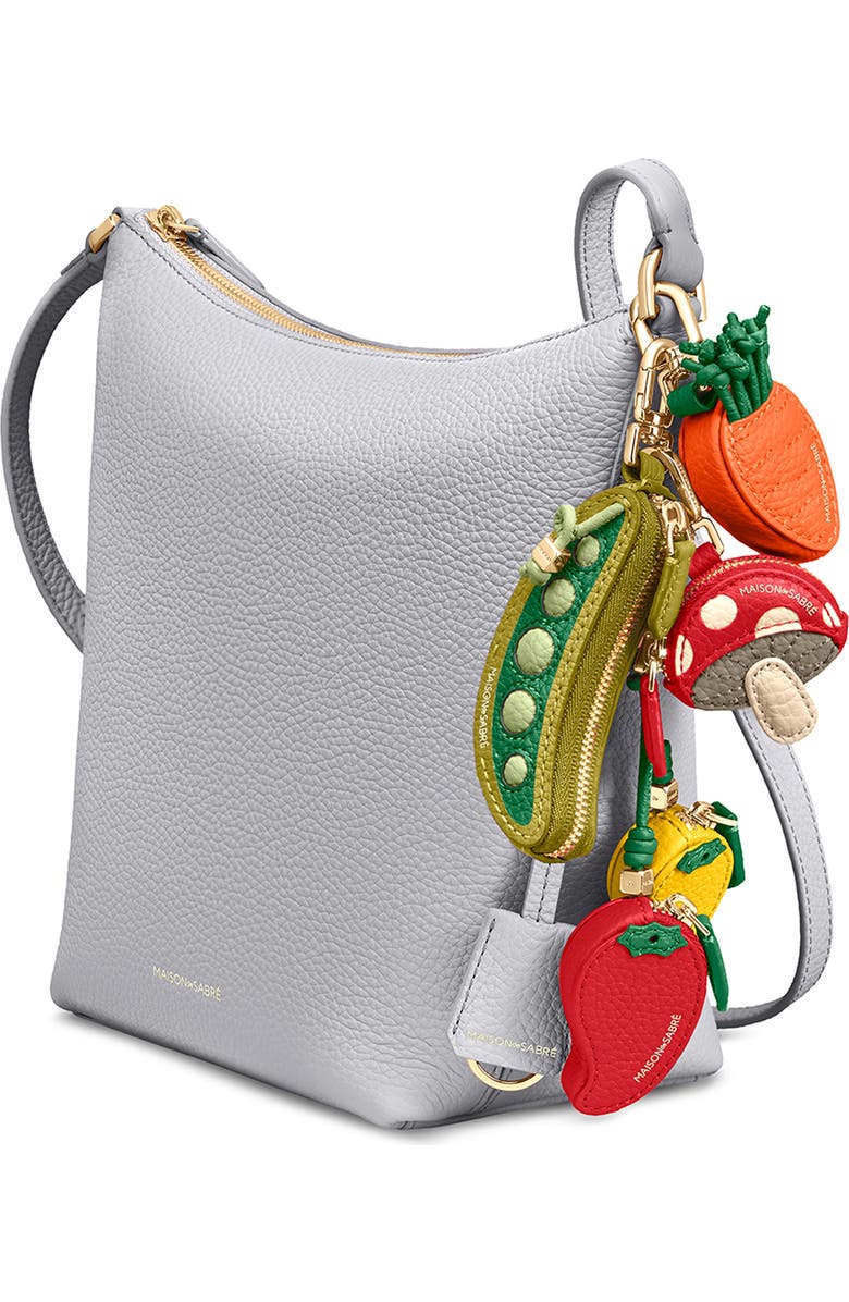 MAISON de SABRÉ The SABRÉMOJI Vegetable Charm, Alternate, color, Snap Peas