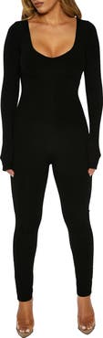 Naked Wardrobe Long Sleeve Jumpsuit