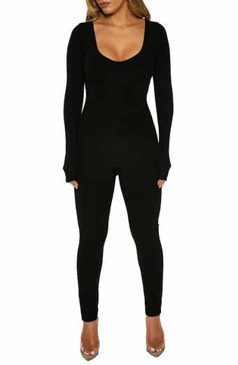 Naked Wardrobe Long Sleeve Jumpsuit