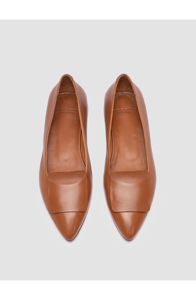 Officine Creative Sue 006 Leather Ballet Flats, Alternate, color, Light Brown