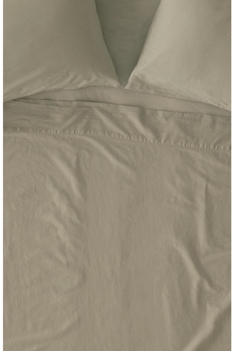 Organic Room Service Sateen Pillowcase 2-Pack, Main, color, Spray Green