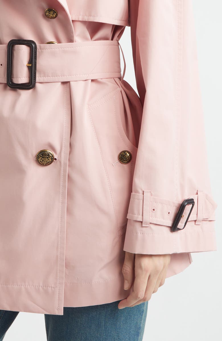Burberry Fitzrovia Belted Trench Coat, Alternate, color, Begonia Pink Ww Pro