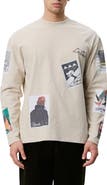 Les Deux Stamp Graphic Long Sleeve T-Shirt