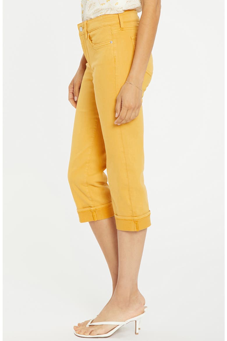 Marilyn Straight Leg Capri Jeans, Alternate, color, BLOSSOM