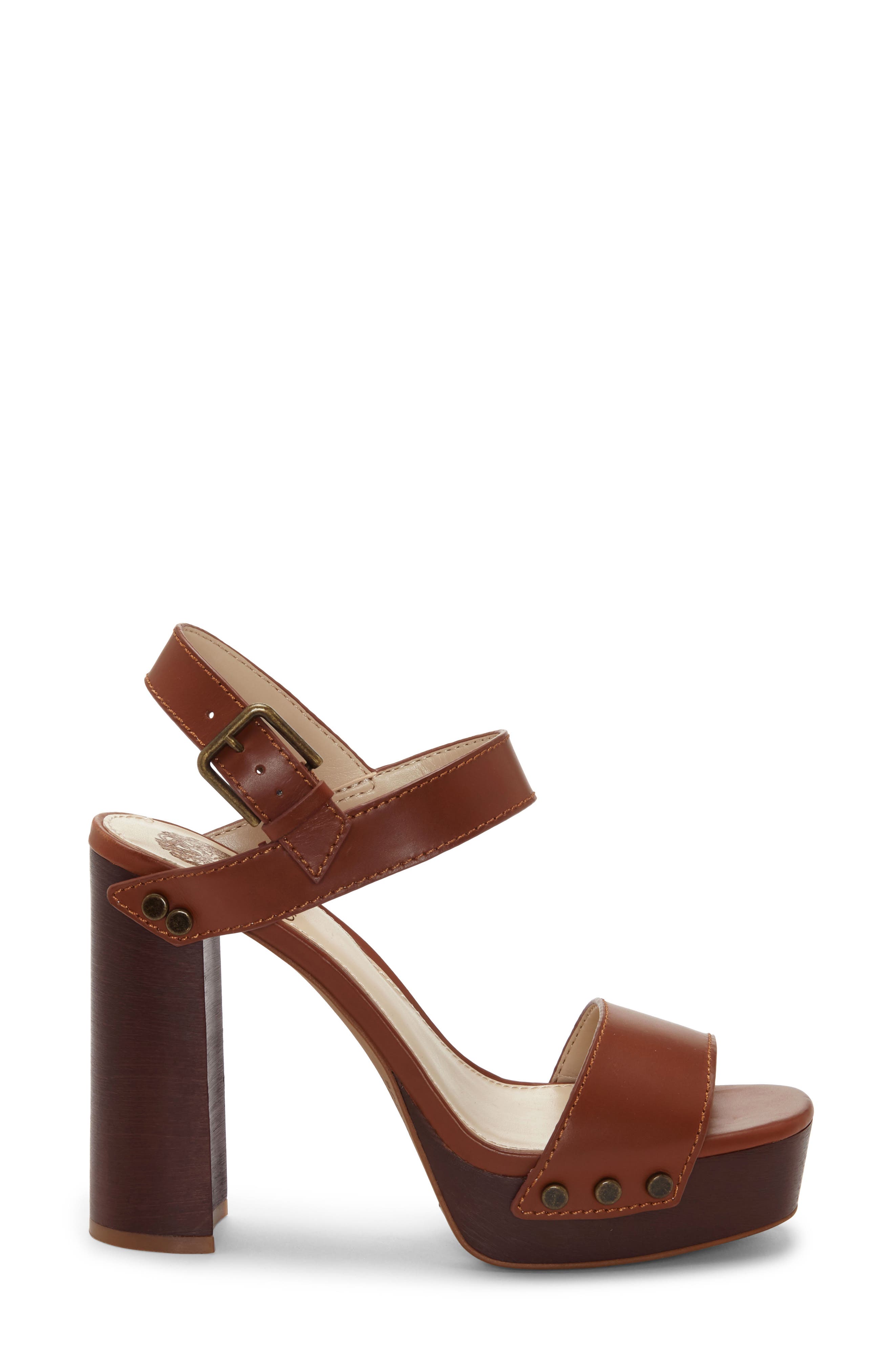 Lethalia Platform Sandal, Alternate, color, RICH BROWN LEATHER