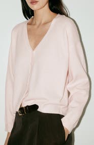 MANGO V-Neck Cardigan