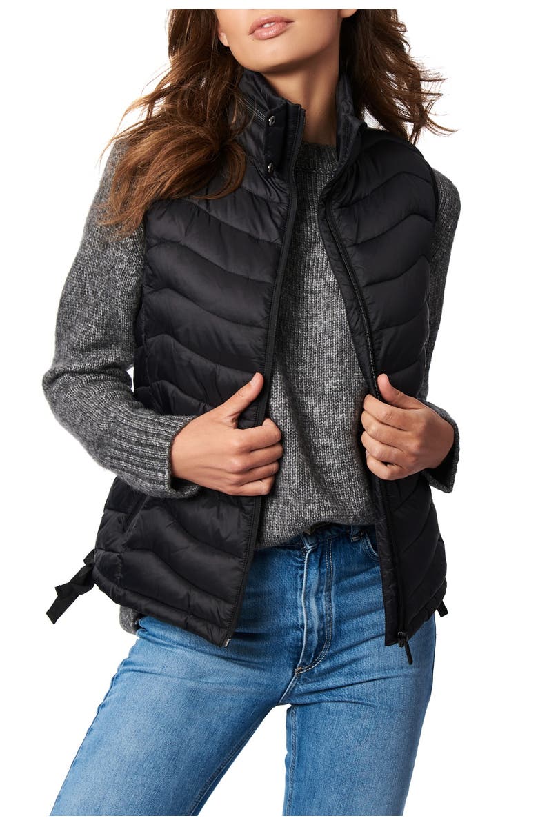 Bernardo Quilted Vest, Main, color,