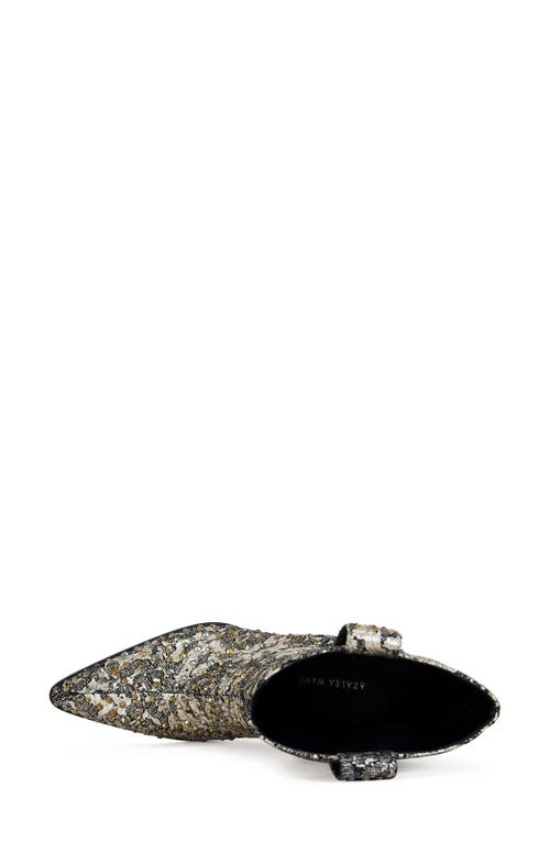 Azalea Wang Zirenne Stud Bootie In Gray