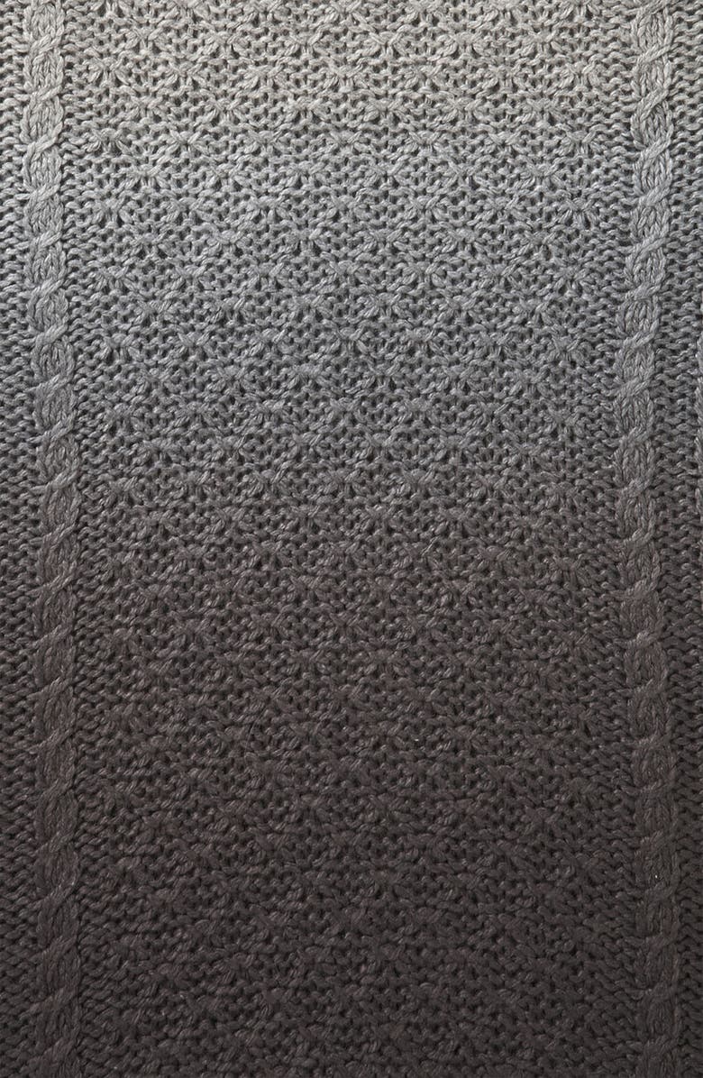 Topshop Dip Dye Cable Knit Maternity Sweater, Alternate, color, 