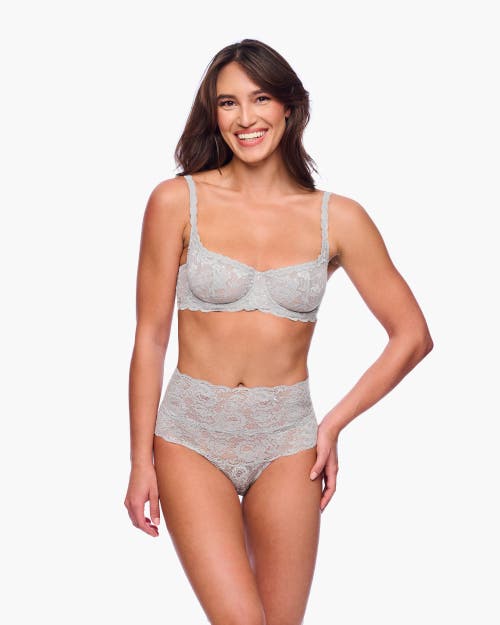 Cosabella Nsn Balconette Bra In Gray