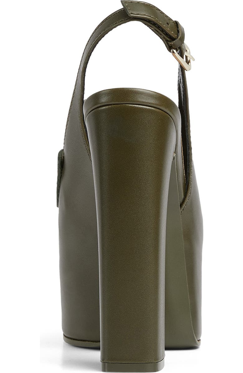 Gucci Horsebit Platform Slingback Loafer Pump, Alternate, color,