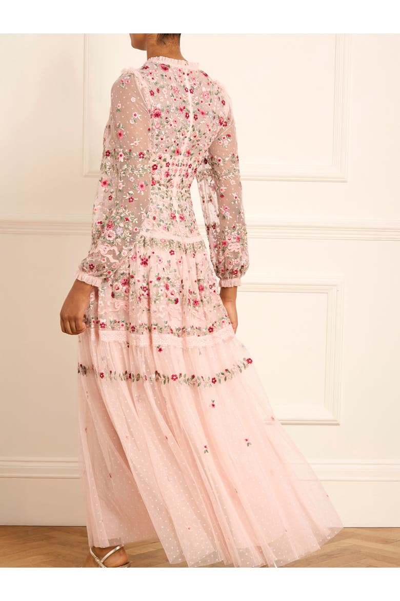 Ribbon Bouquet Gown, Alternate, color, Petal Pink