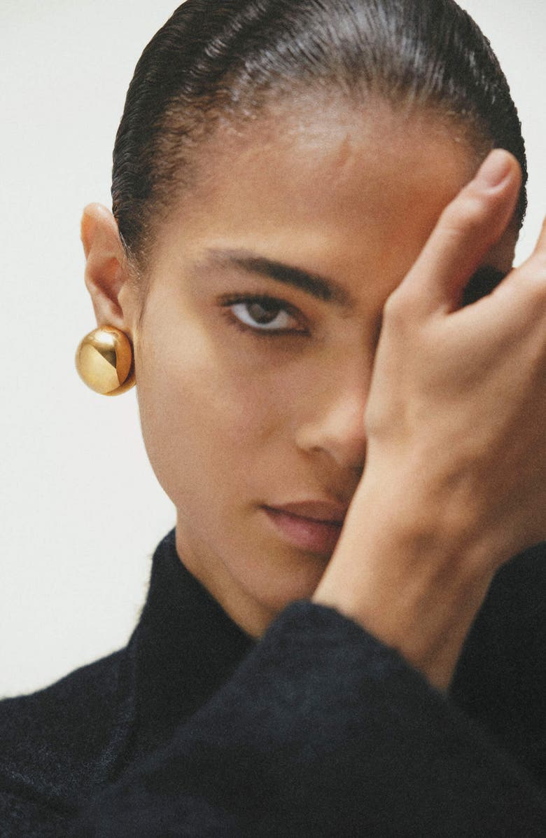 NOOTKA Sphere Earrings Gold, Alternate, color, Gold