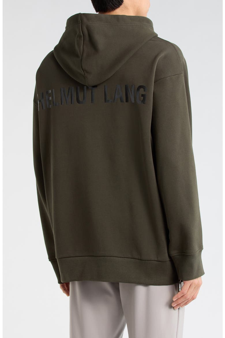 Mega Zip Cotton Hoodie, Alternate, color, SEAWEED