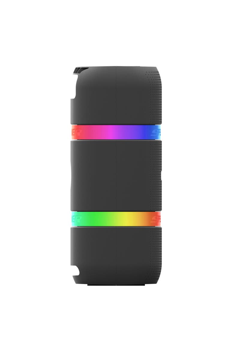 2x4" TWS Bluetooth Portable LED Light Speaker, Alternate, color, Black